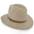 Jurassic - Walrus Hats Dark Brown Wool Felt Safari Hat - H7014